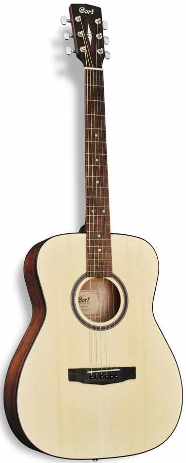 Cort AF550 OM Acoustic Guitar, Open Pore Spruce - jimmyegypt.com